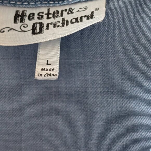 NEW - Hesters & Orchard Soft Denim Shirt Jacket - Picture 9 of 16